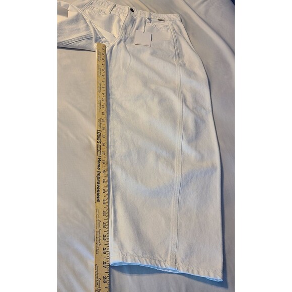 Cello The Barrel Jean White Sz 1 (S) Streetwear Trendy Modern Comfortable Chic - Picture 10 of 15